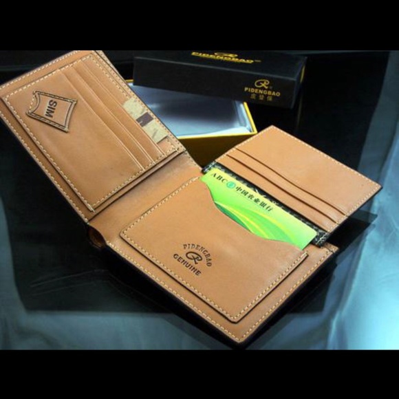Men’s Genuine Leather wallet! NWT - Picture 5 of 5